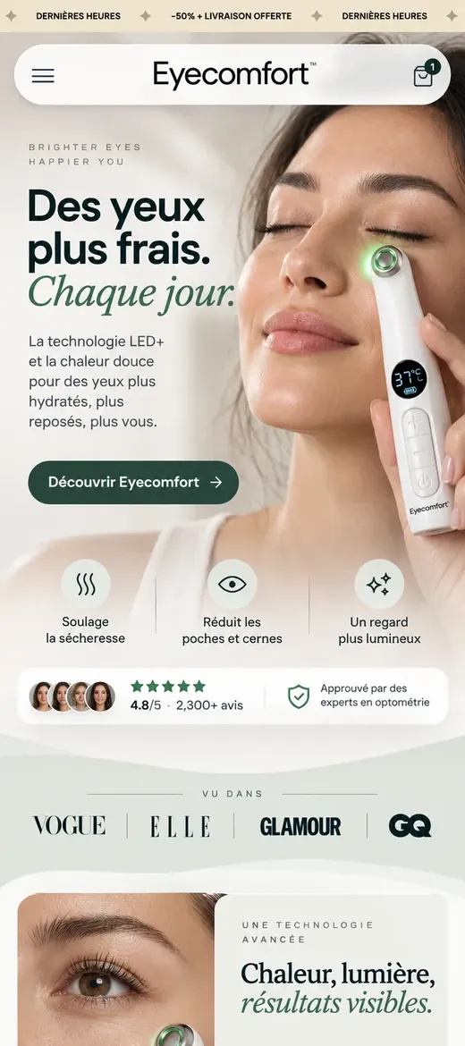 Boutique Eyecomfort générée